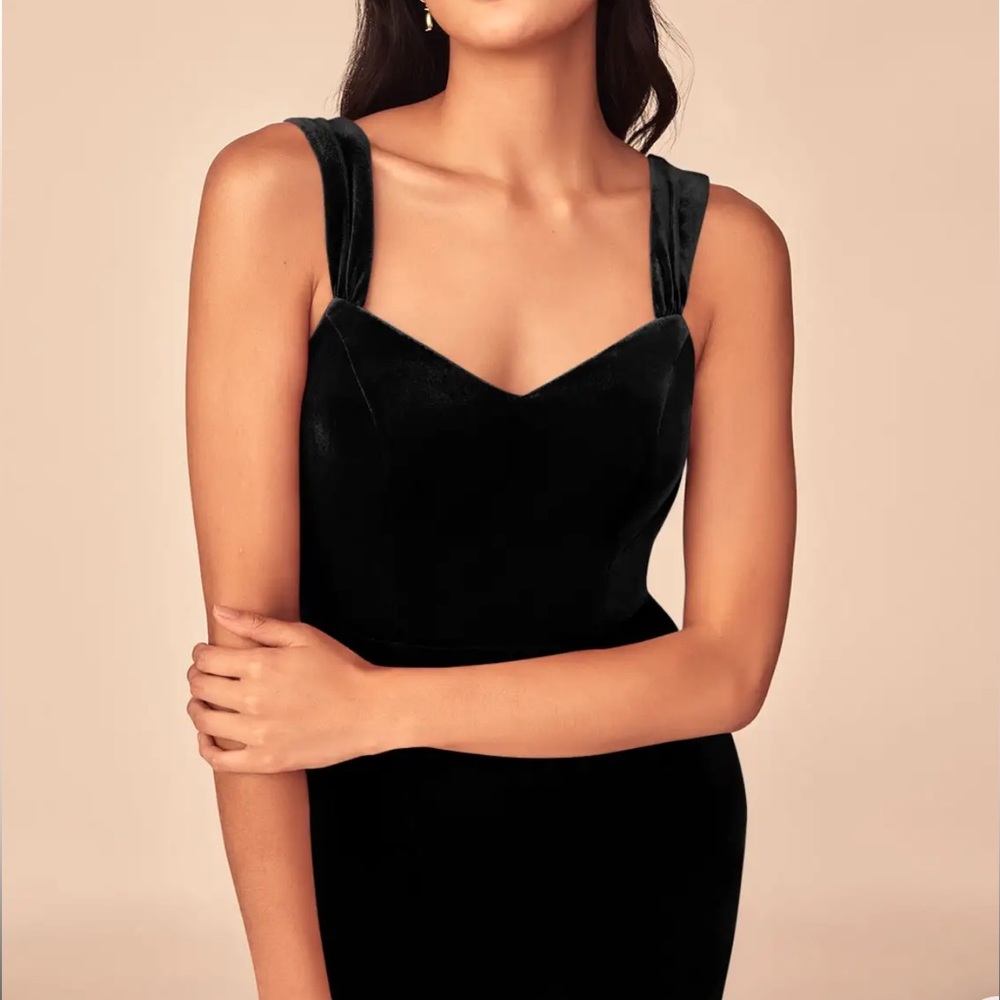 Azazie Lanessa Velvet Dress